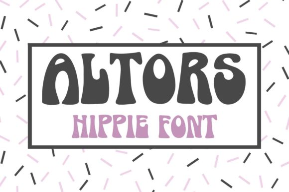 Altors: A Unique Display Font for Editorial Design