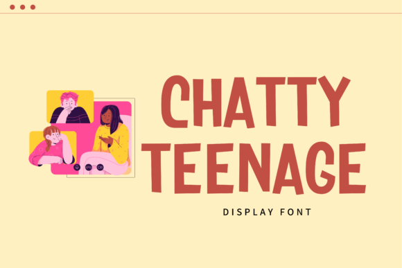 Chatty Teenage Font for Branding That Feels Real