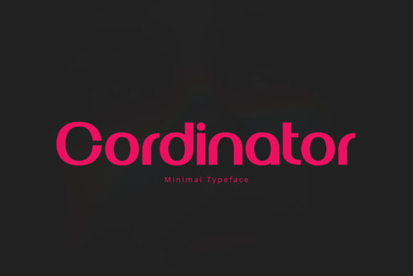 Cordinator: A Display Font for Editorial Elegance