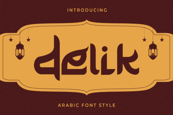 Delik: A Beautiful Display Font for Handmade Creations