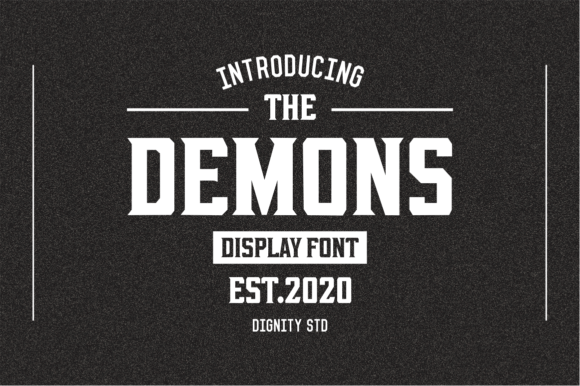 Demons Font for Professional Branding and Design