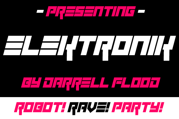Elektronik: The Font That Boosts Your Campaign's Visual Punch