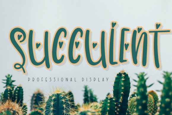 Enhance Your Brand with the Succulent Font