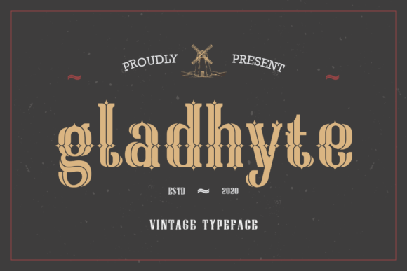 Gladhyte Font for Bold Branding and Visual Impact
