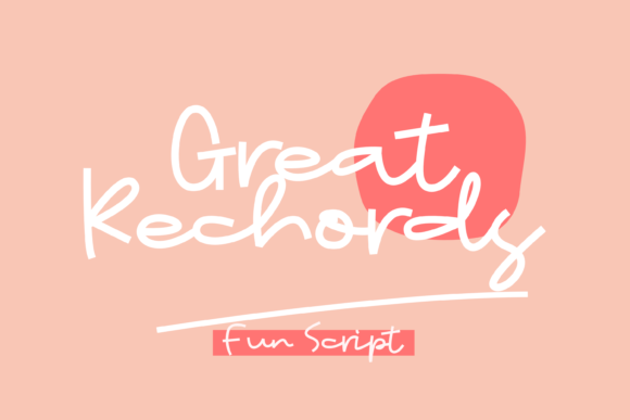 Great Rechords: A Font That Elevates Your Brand