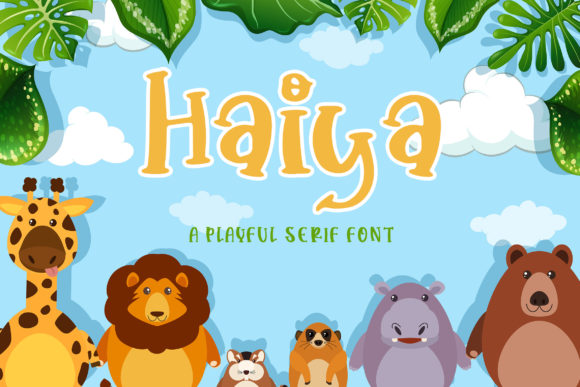 Haiya Display Font for Web Design