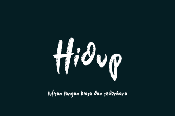 Hidup Font for Editorial Design