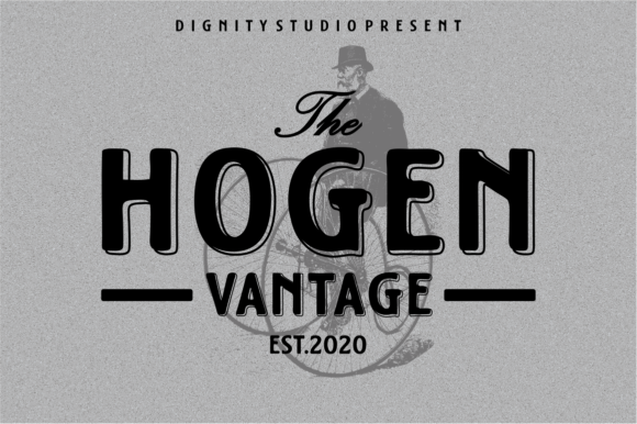Hogen Vantage: A Bold Display Font for Modern Web Design