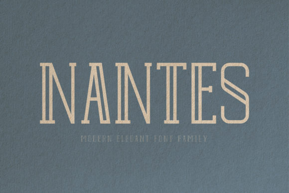 Nantes Font for Bold Brand Campaigns