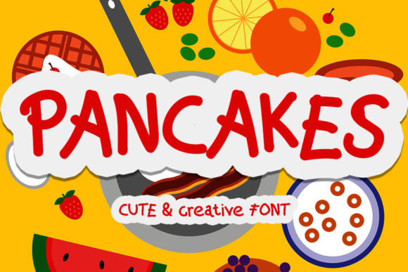 Pancakes Font for Web Design Projects