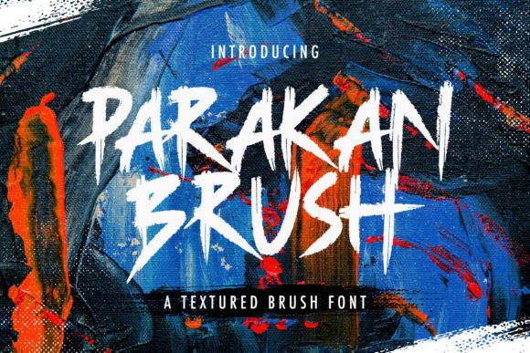 Parakan Brush: A Bold Display Font for Digital Creativity