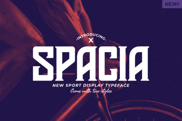 Spacia Font Review: A Bold Display Typeface for Branding Projects