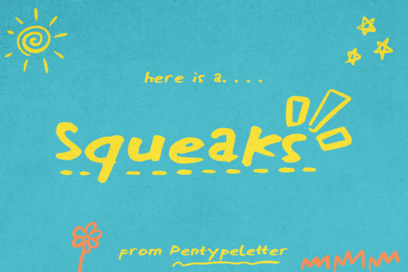 Squeaks Font Review for Branding and Design