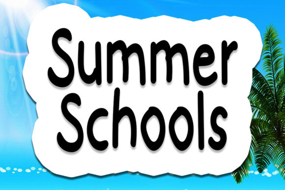 Summer Schools Font for Creative Branding Projects