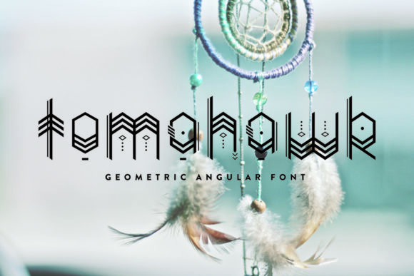 Tomahawk Font for Web Design: A Bold Display Typeface