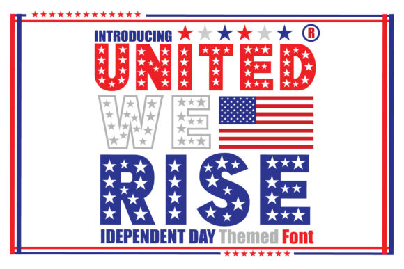 United We Rise Font for Handmade Creations