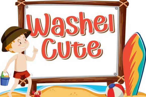 Washel Cute: A Friendly Font for Modern Editorial Design